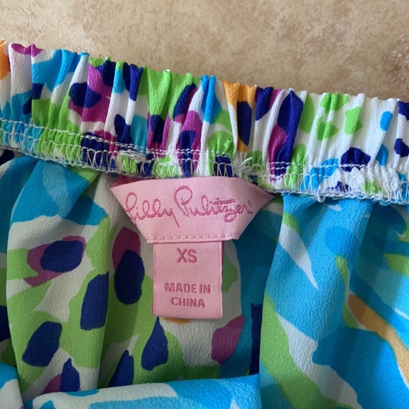 Lilly Pulitzer Colleen Romper in Sea Soirée - Picture 8 of 9